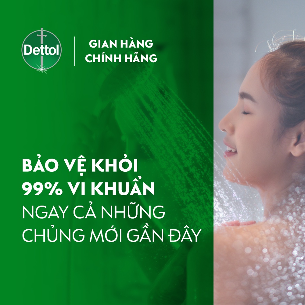 Quà tặng độc quyền Durex - Sữa tắm Dettol mát lạnh tức thì 250g