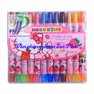 Bút chì sáp vặn 12 màu