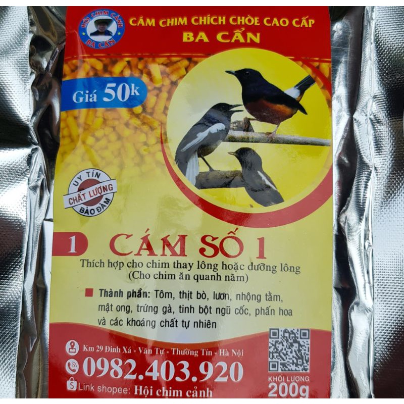 Cám chích chòe cao cấp số 1 (Ba cẩn)