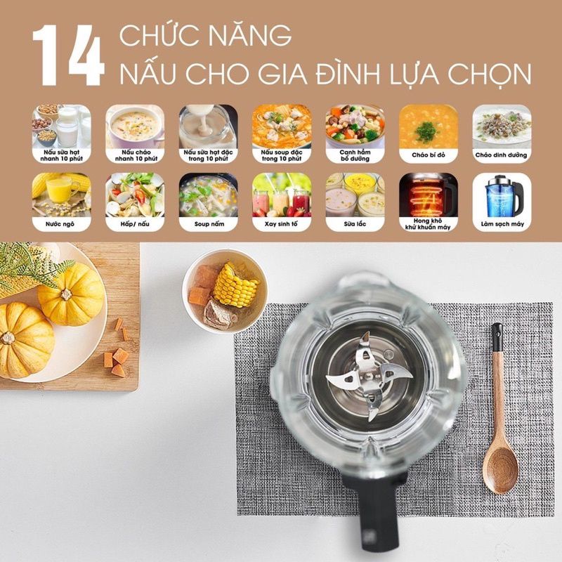 Máy Làm Sữa Hạt Kalite KL Pro 900 (Bảo Hành Chính Hãng 12 Tháng)