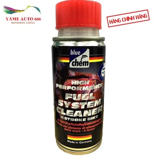 [ CAO CẤP] BLUECHEM Dung dịch vệ sinh hệ thống nhiên liệu động cơ xăng cho xe máy (Fuel System Cleaner) 50ml