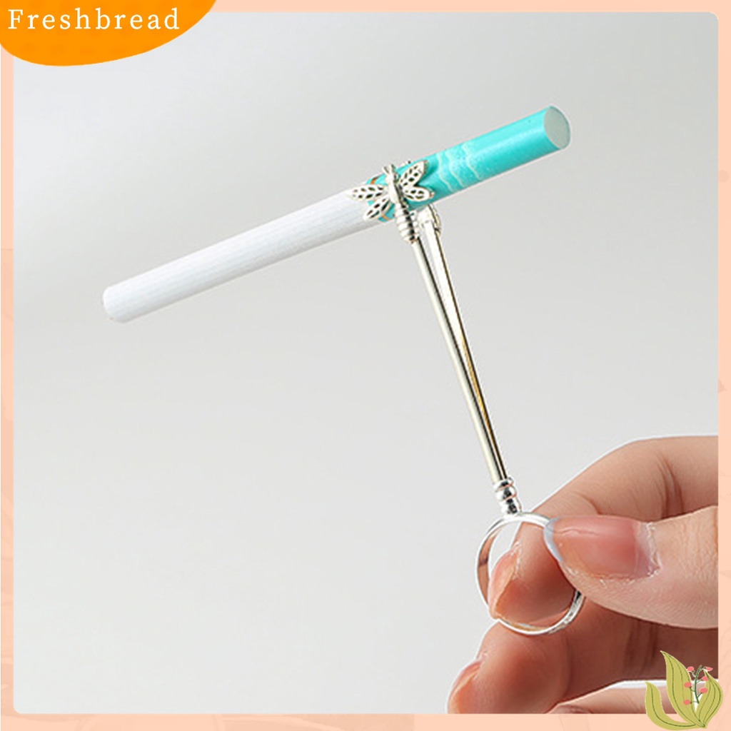 Giá Đỡ Điếu Thuốc Hình Chuồn Chuồn Bằng Đồng Màu Sắc Tươi Sáng Có Thể Điều Chỉnh