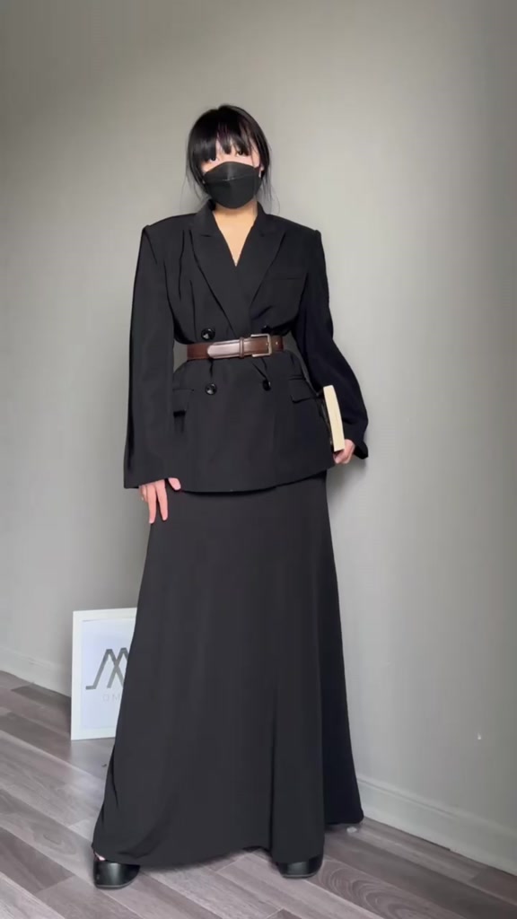 𝐃𝐦𝐚𝐧𝐡 - V1 𝐂hân váy Siêu dài 95cm 105cm 113cm xoè ôm body chạm gót thiết kế màu đen | BigBuy360 - bigbuy360.vn