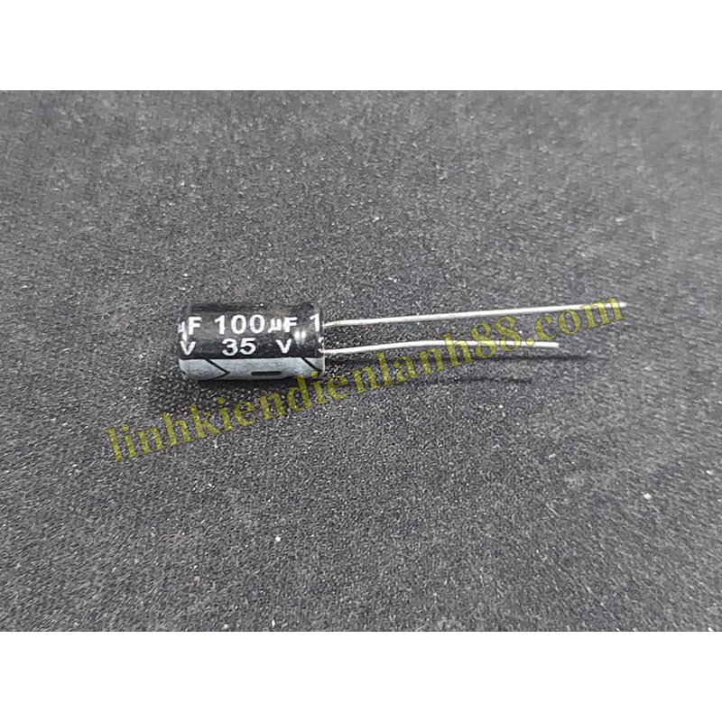 10 Cái Tụ hóa 100uf 35v mới !
