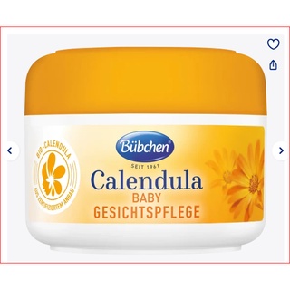 Kem dưỡng da cho trẻ Bubchen Calendula Gesichtspflege, hàng Đức