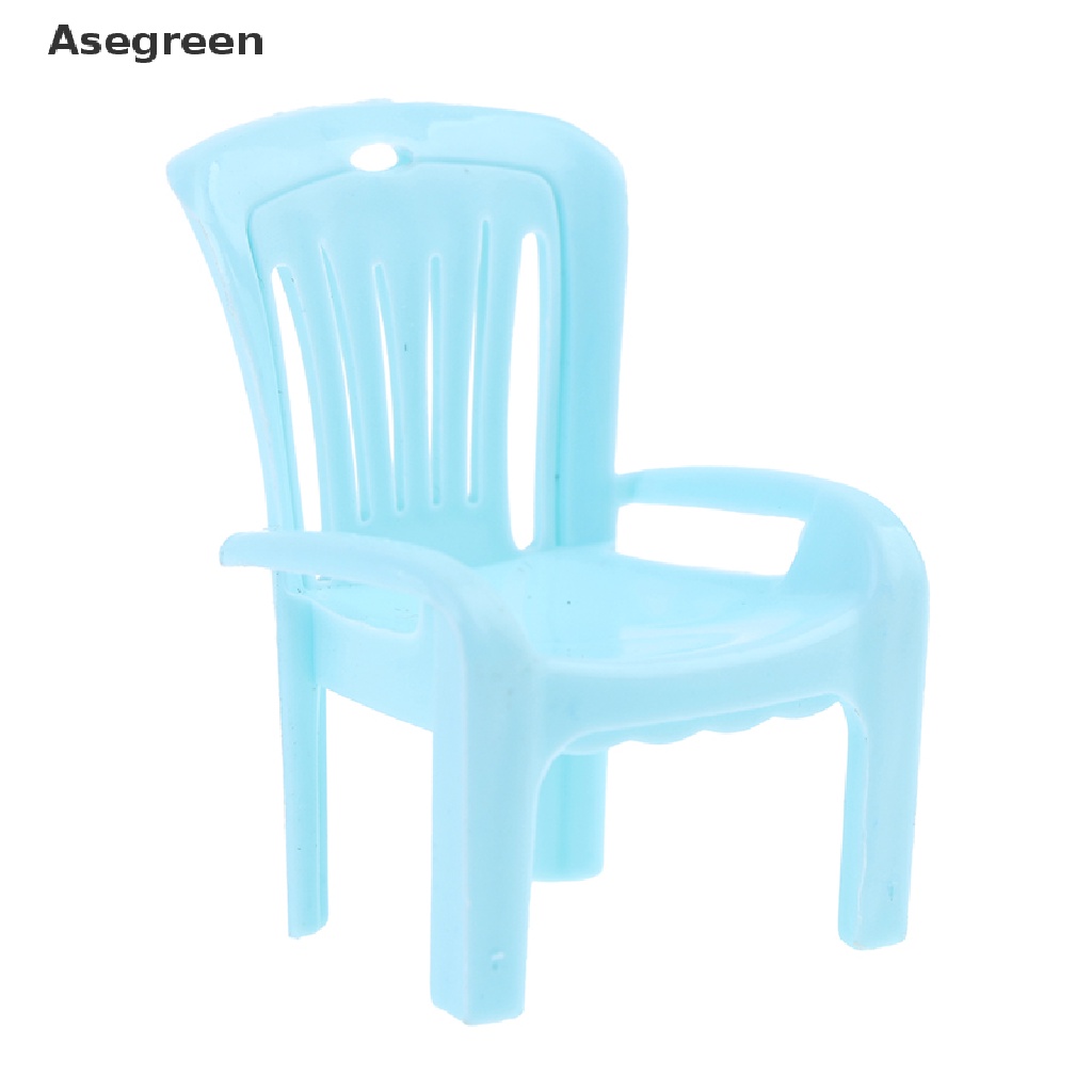 Ghế Nhựa Mini Trang Trí Nhà Búp Bê Đáng Yêu