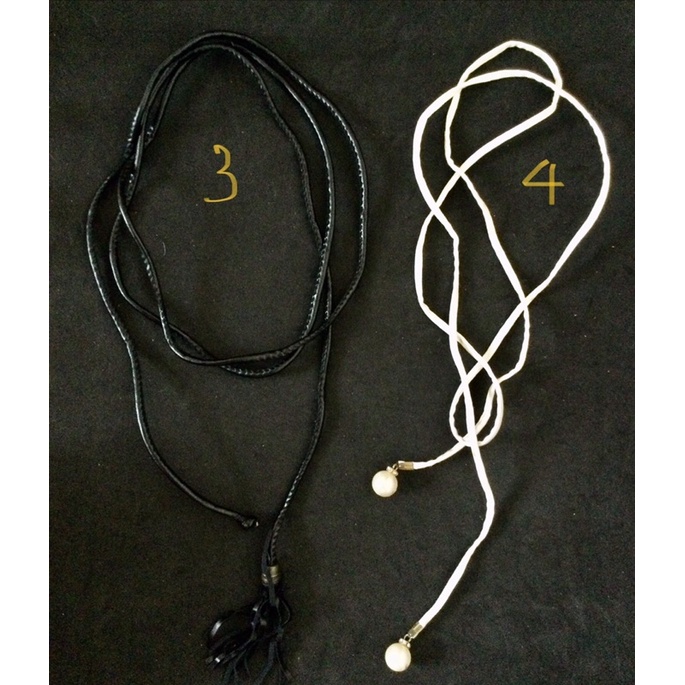 Thắt lưng da buộc dây nhỏ