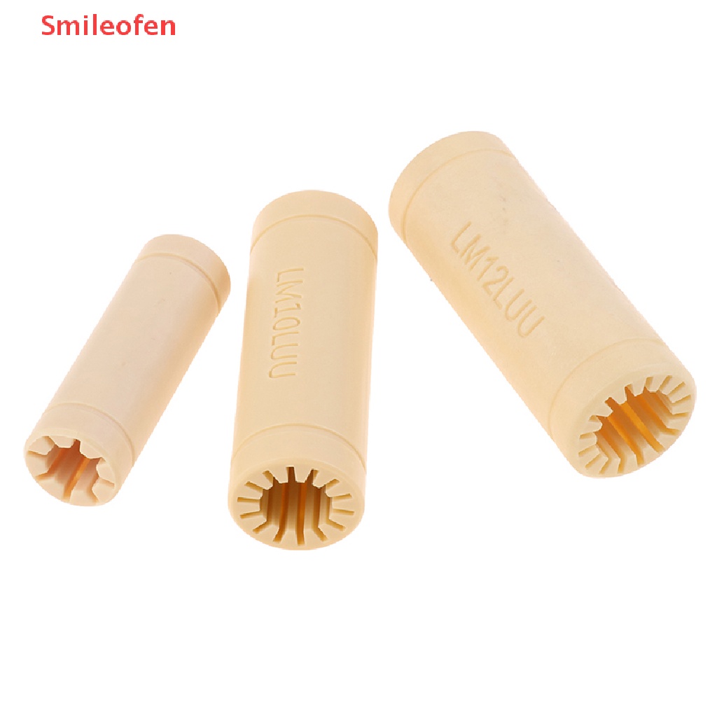 [Smileofen] Vòng Bi Polymer LM8LUU LM10LUU LM12LUU Tuyến Tính Mới