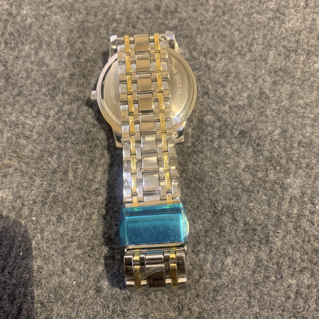 Đồng hồ FNGEEN mặt xanh đính đá [Có lịch ngày] dây thép không gỉ, đồng hồ thời trang nam cao cấp | BigBuy360 - bigbuy360.vn