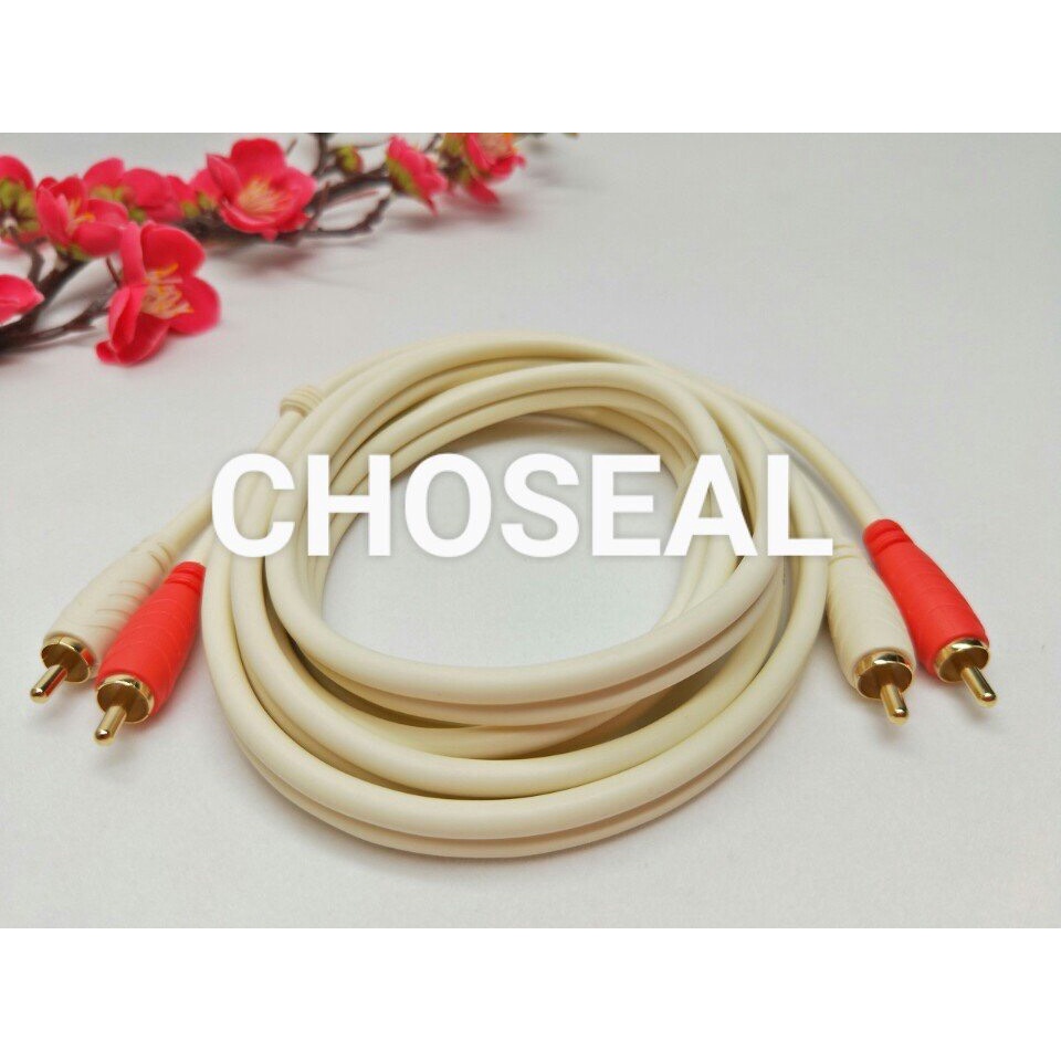 DÂY AV 2-2 CAO CẤP CHOSEAL DÀI 1,8M,3M ,5M 10M