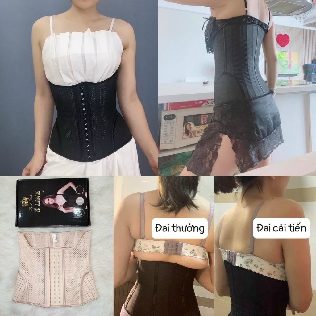 Đai nịt bụng latex thông hơi Sline,giảm mỡ, đai chống gù lưng, không cấn ngực, che mỡ lưng, mở hông, gen bụng sau sinh | WebRaoVat - webraovat.net.vn