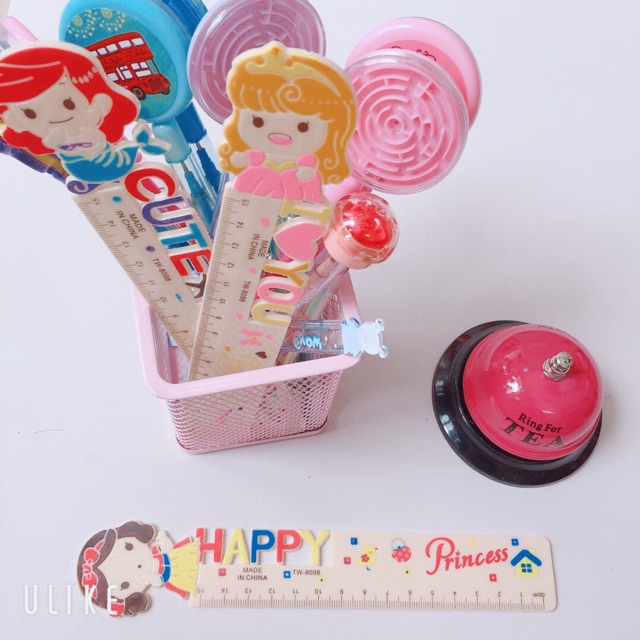 Thước kẻ công chúa 15cm - Mã 8098