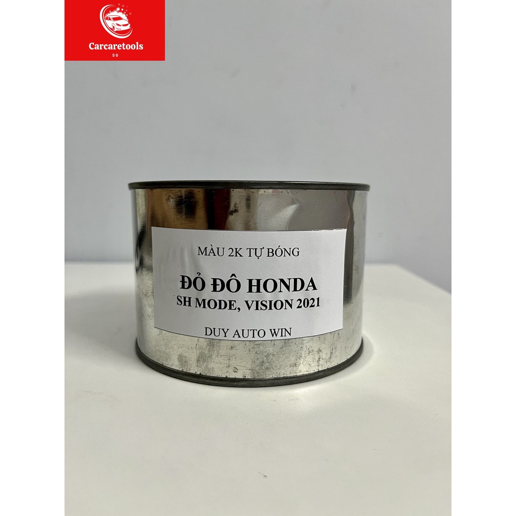 Đỏ đô honda - Sơn xe máy 2k màu zin honda đóng lon 1kg và 0.5kg