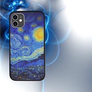Ốp điện thoại tranh van gogh đêm đầy sao tca20220006