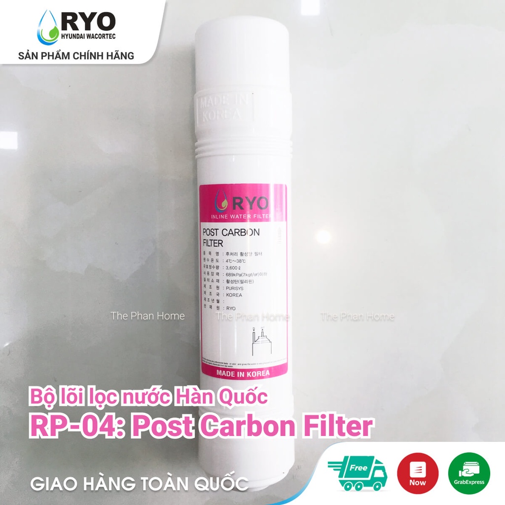 Combo 5 Lõi Lọc Nước Hàn Quốc  Cho Máy Lọc Nước UF