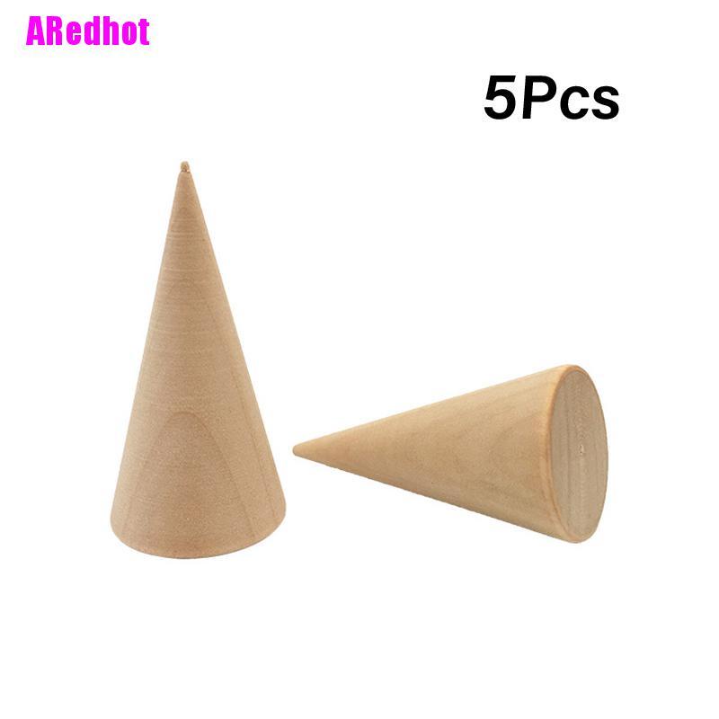 Bộ 5 Giá Trưng Bày Nhẫn Bằng Gỗ Thiết Kế Sáng Tạo