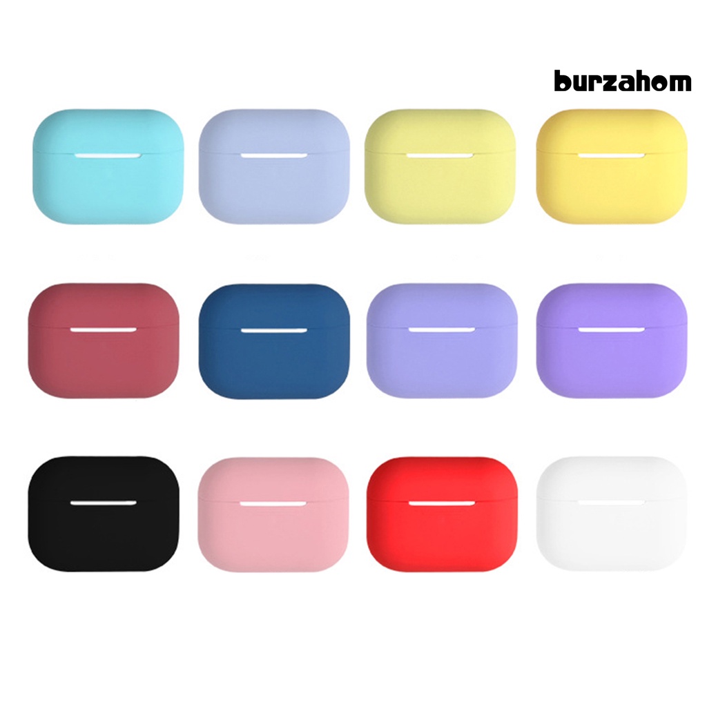 Túi Đựng Tai Nghe AirPods Pro Màu Trơn Chống Rơi Vỡ