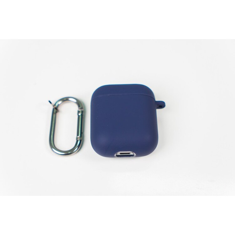 Hộp đựng Case for AirPods 1/2 Nhựa dẻo Liquid Silicone Case Meetu Xanh navy