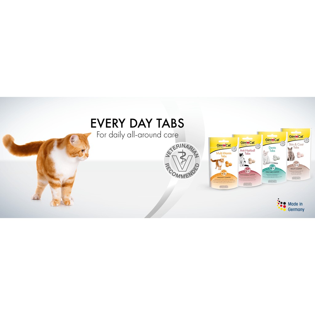 Bánh thưởng Nutri Pockets hàng nhập Đức nhiều vị cho Mèo - GimCat Nutri Pockets cat snack