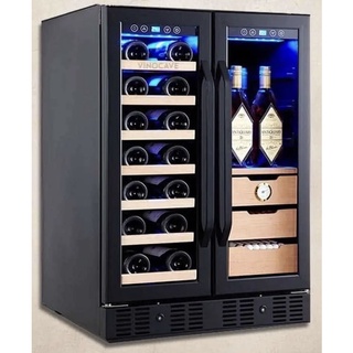Tủ bảo quản rượu vang - cigar 2 in 1 Vinocave - Hàng nhập khẩu chính hãng