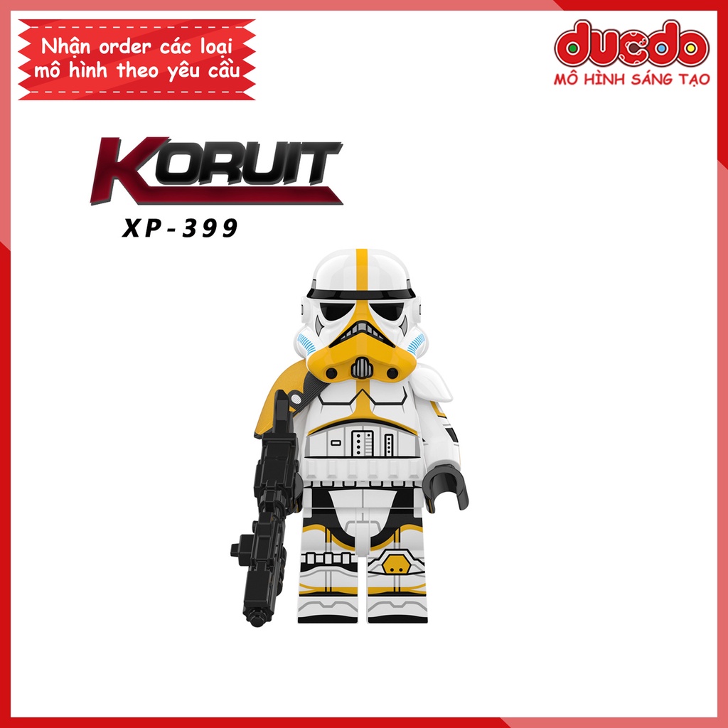 Minifigures nhân vật Chiến tranh giữa các vì sao - Đồ chơi Lắp ghép Xếp hình Mô hình Mini KORUIT KT1052