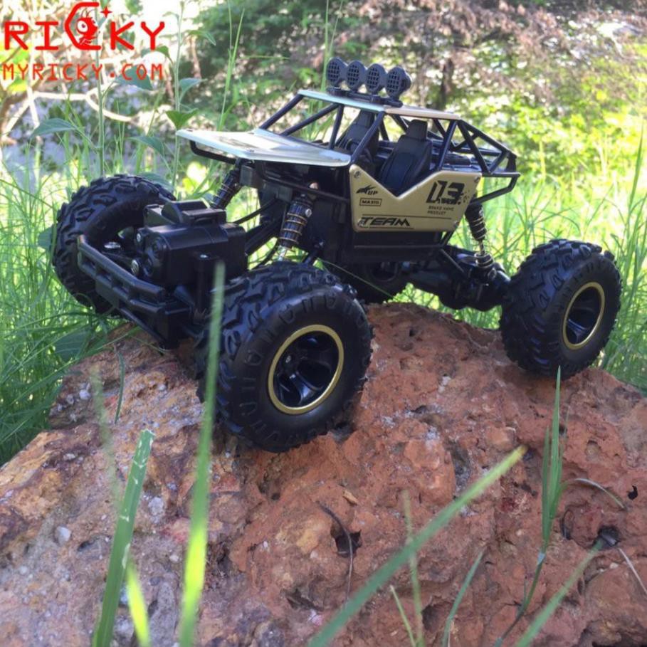 Xe điều khiển địa hình ROCK CRAWLER giảm sóc 2 cầu vỏ thép (MSP DC251299)