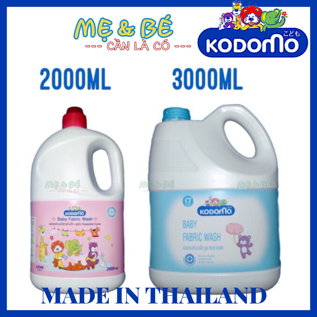 NƯỚC GIẶT KODOMO 2000ML/3000ML