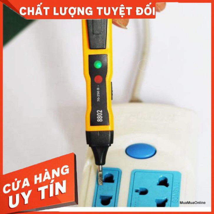 [SALE] Bút Thử Điện Âm Tường SP-8802 Cao Cấp + Tặng Kèm 2 Viên Pin