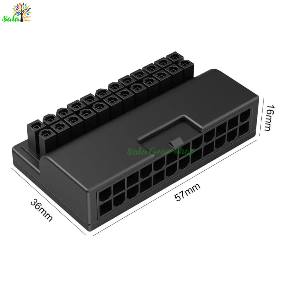 Đảo góc 90 độ chân nguồn 24pin mainboard V2