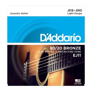Dây đàn Guitar Acoustic D'Addario EJ11