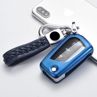 Vỏ Bọc Chìa Khóa Điều Khiển Từ Xa Bằng TPU Cho Toyota Corolla Altis Auris Aygo Yaris Camry RAV4 Verso TC IM