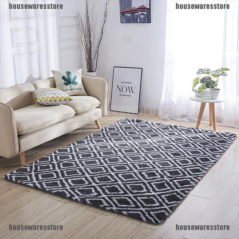 Thảm Lông Nhiều Màu Độc Đáo Trang Trí Phòng Khách