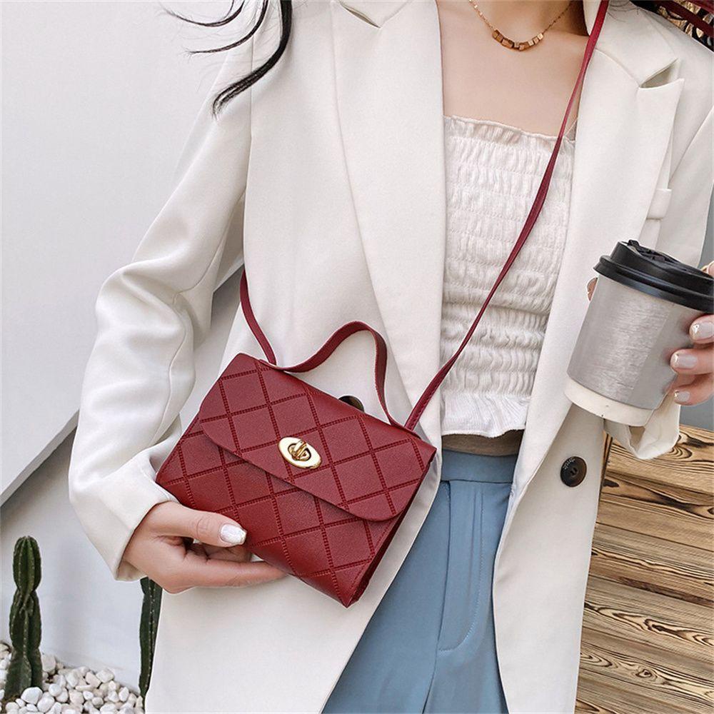 Túi Đeo Chéo Vai Đựng Điện Thoại Hình Vuông Dành Cho Nữ