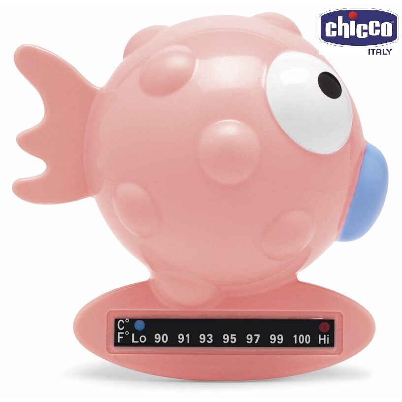 Đo Nhiệt Độ Nước Tắm Hình Chú Cá CHICCO Chất Liệu Nhựa An Toàn Có Thể Làm Đồ Chơi Cho Bé