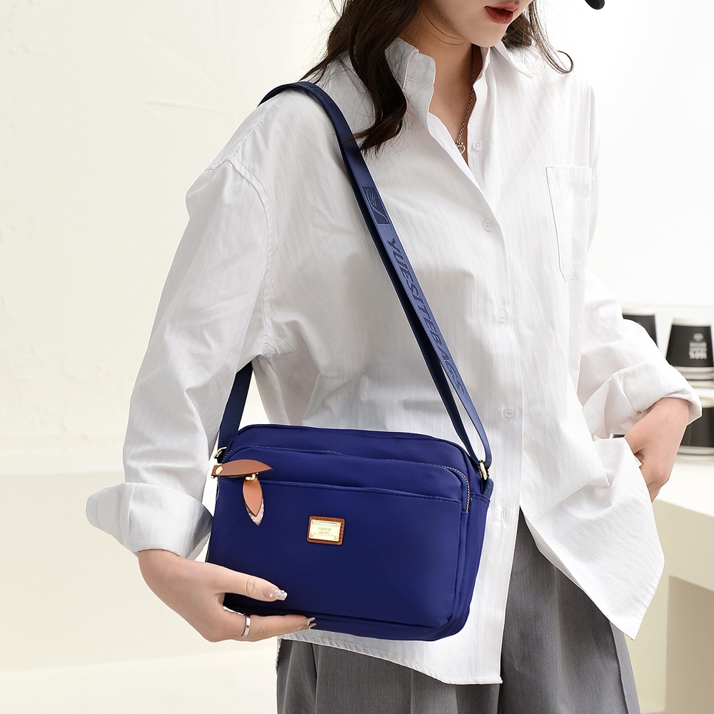 Túi Xách Vải Nylon Nhiều Ngăn Thời Trang Công Sở Cho Nữ