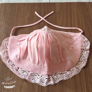 Nón công chúa phối ren cho bé gái