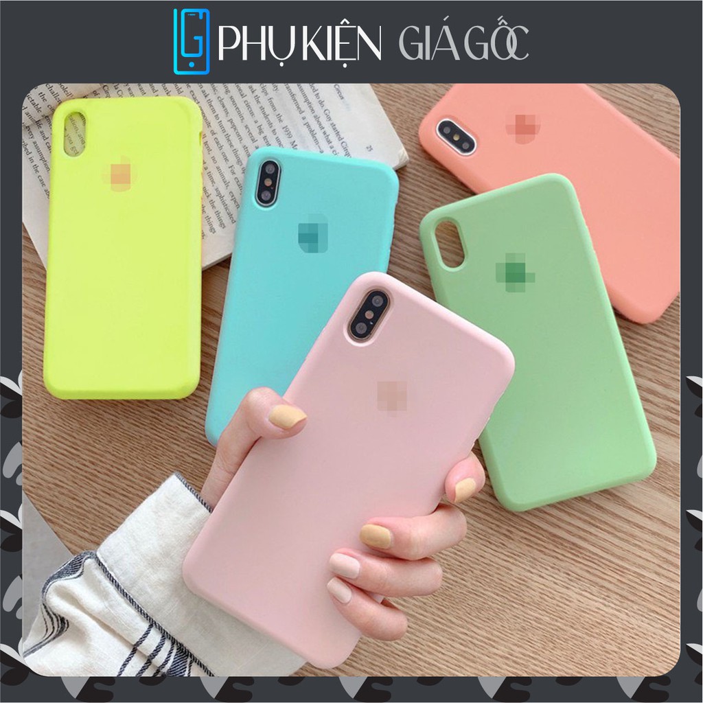 Ốp lưng iphone CHỐNG BẨN LOGO TÁO FULL VIỀN 6/6plus/6s/6splus/7/7plus/8/8plus/x/xr/xs/11/12/13/pro/max/plus/promax