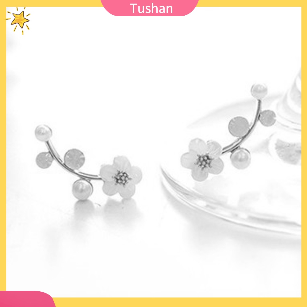 Khuyên tai nữ hình bông hoa thời trang