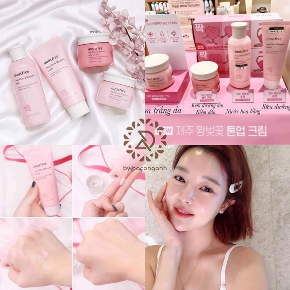 BỘ KÍT 4 MÓN HOA ANH ĐÀO INNISFREE