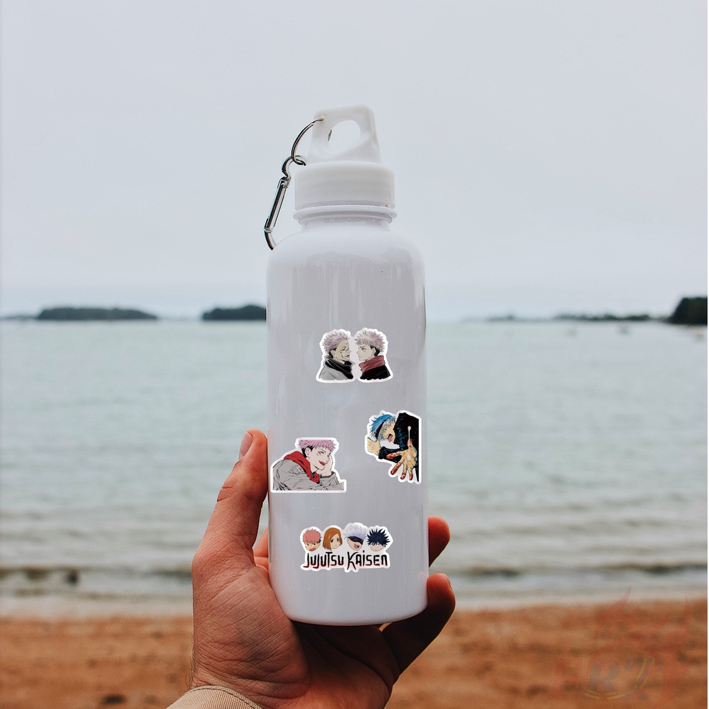 Bộ 100 miếng hình dán họa tiết jujutsu kaisen anime yuji itadori chống thấm nước chủ đề A DIY