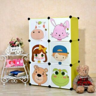 Sỉ tủ nhựa ghép 6 ô size lon