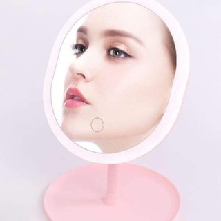 Gương trang điểm có đèn led cảm ứng cao cấp để bàn
