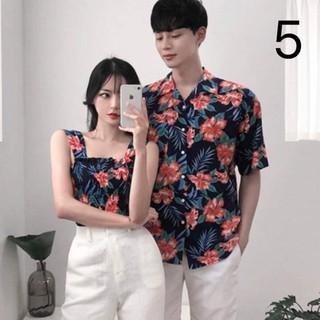 [XẢ KHO] Áo hoa quả, áo hoạ tiết nam nữ đi biển, đi chơi -MH01
