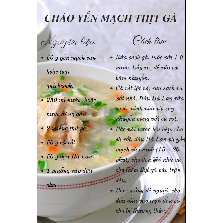 Combo 10 Gói 500Gr Yến Mạch Hafer Cán Dẹt Của Đức Hàng Chuẩn Date Mới