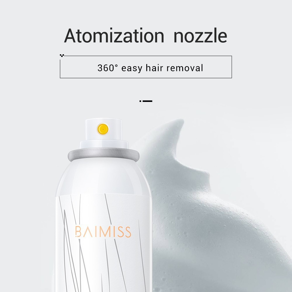 Chai Xịt Tạo Bọt 120ml Thương Hiệu Baimiss Dành Cho Nam Và Nữ