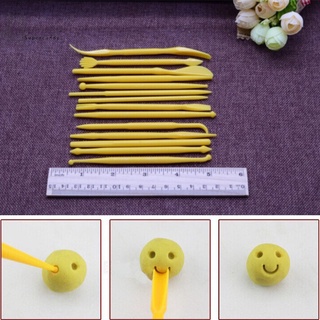 14pcs Plastic Crafts Clay Modeling Tool for Shaping and Sculpting