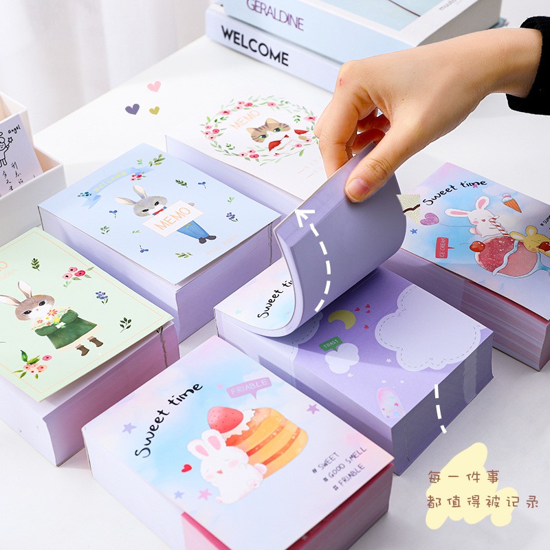 SN03 Sổ giấy ghi chú sticky note siêu dày - có thể xé rời