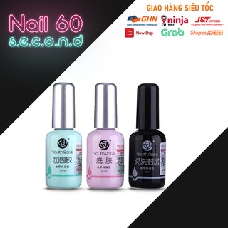 Sơn gel base top liên kết cứng móng hoa hồng - CHUYÊN DỤNG CHO DÂN LÀM MÓNG