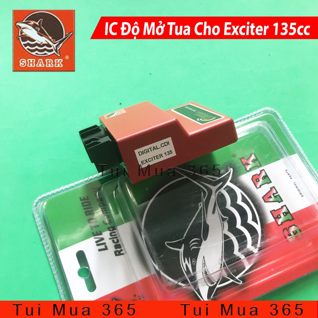 [ECU] IC SHARK mở tua Yamaha Exciter 135cc