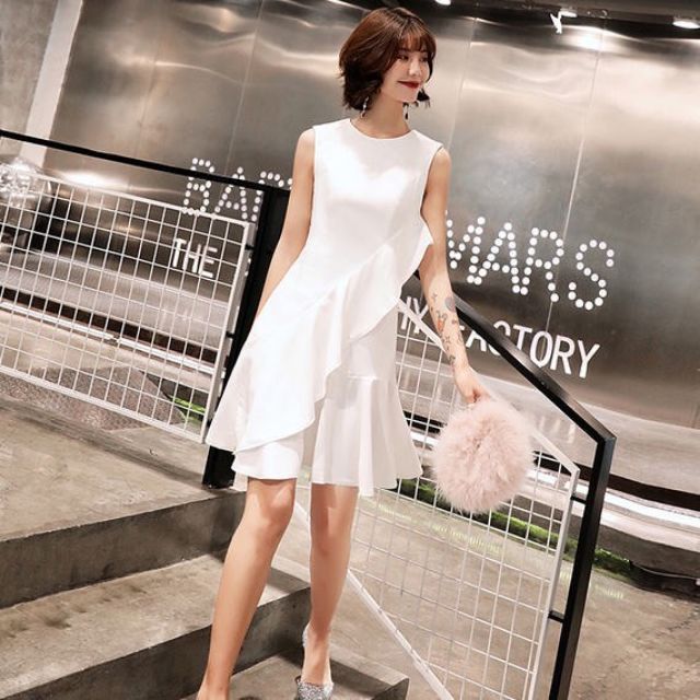 [Mã BMBAU50 giảm 50K đơn 150K] ZERASY - Đầm xòe đuôi cá phối bèo duyên dáng | BigBuy360 - bigbuy360.vn